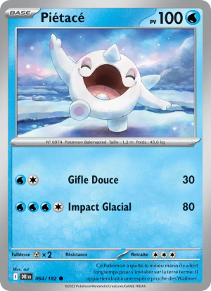 Carte Pokémon Piétacé 064/182 – Rivalité Destinée
