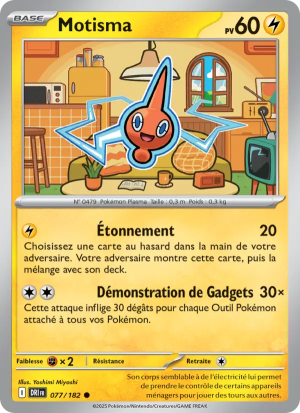 Carte Pokémon Motisma 077/182 – Rivalité Destinée