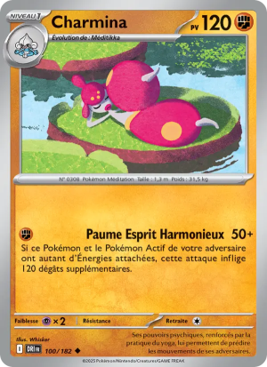 Carte Pokémon Charmina 100/182 – Rivalité Destinée