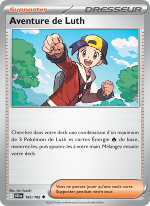 Carte Pokémon Aventure de Luth 165/182 – Rivalité Destinée