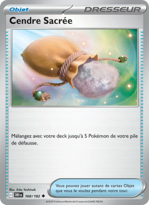 Carte Pokémon Cendre Sacrée 168/182 – Rivalité Destinée