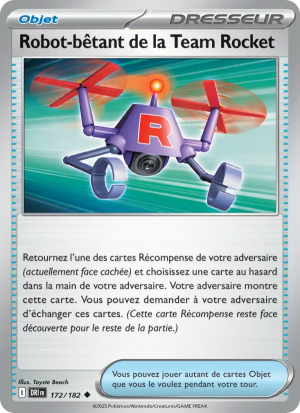 Carte Pokémon Robot-bêtant de la Team Rocket 172/182 – Rivalité Destinée