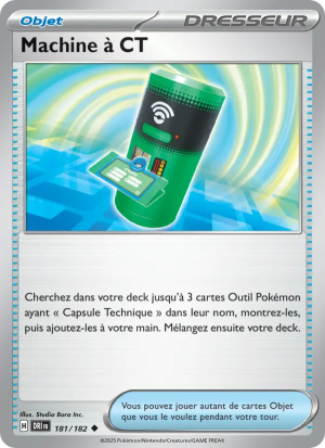 Carte Pokémon Machine à CT 181/182 – Rivalité Destinée