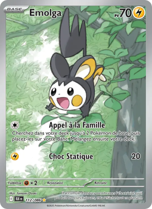 Carte Pokémon 112/086 – Foudre Noire