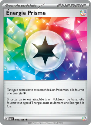 Carte Pokémon Énergie Prisme 086/086 – Foudre Noire