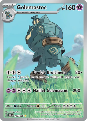 Carte Pokémon 123/086 – Foudre Noire