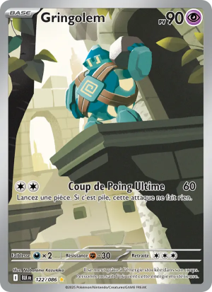 Carte Pokémon 122/086 – Foudre Noire