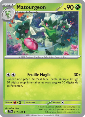 Carte Pokémon Matourgeon 017/159 – Aventures Ensemble