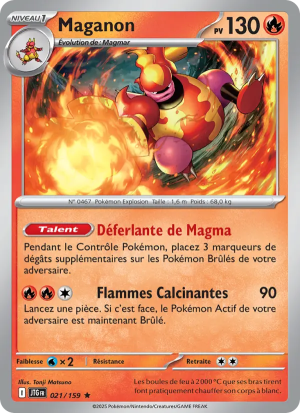 Carte Pokémon Maganon 021/159 – Aventures Ensemble