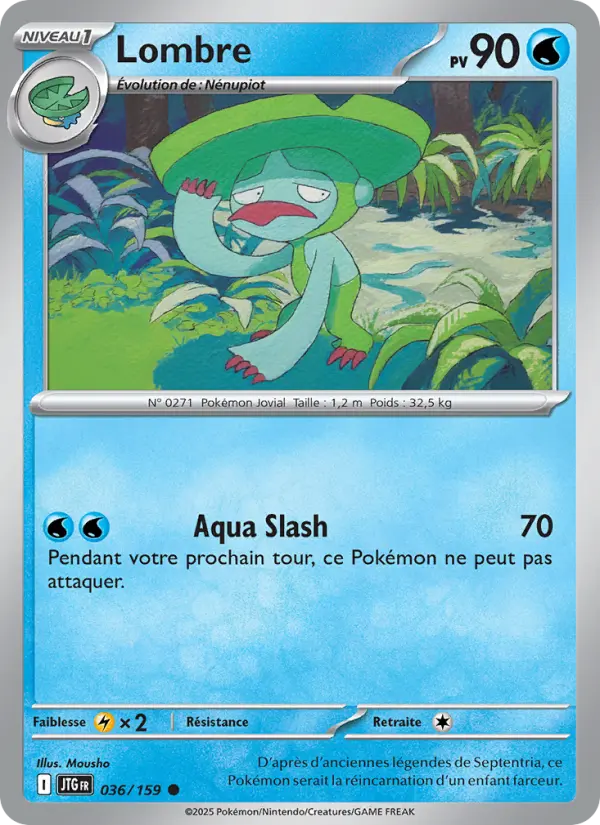 Carte Pokémon Lombre 036/159 – Aventures Ensemble