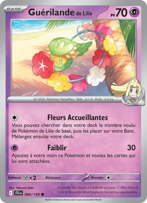 Carte Pokémon Guérilande de Lilie 068/159 – Aventures Ensemble