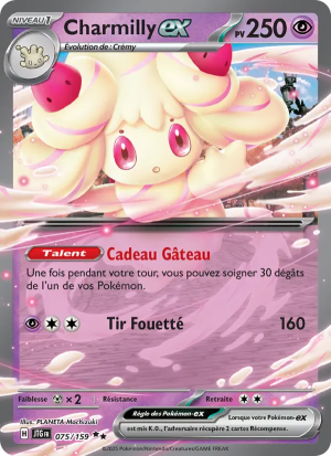 Carte Pokémon Charmilly ex 075/159 – Aventures Ensemble