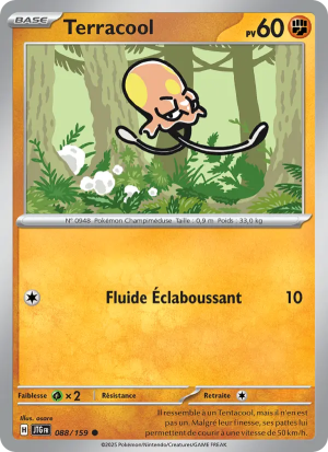 Carte Pokémon Terracool 088/159 – Aventures Ensemble