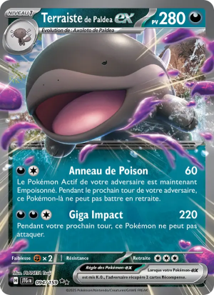 Carte Pokémon Terraiste de Paldea ex 094/159 – Aventures Ensemble