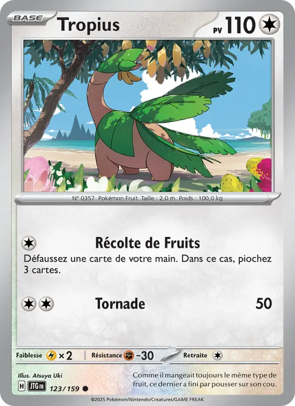Carte Pokémon Tropius 123/159 – Aventures Ensemble