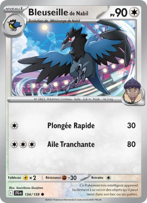 Carte Pokémon Bleuseille de Nabil 134/159 – Aventures Ensemble