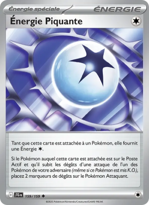 Carte Pokémon Énergie Piquante 159/159 – Aventures Ensemble
