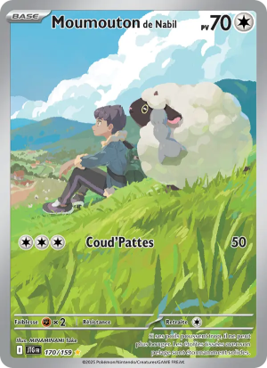 Carte Pokémon Moumouton de Nabil 170/159 – Aventures Ensemble