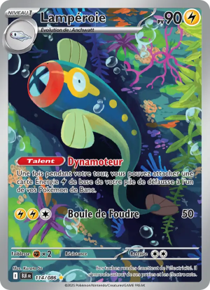 Carte Pokémon 114/086 – Foudre Noire