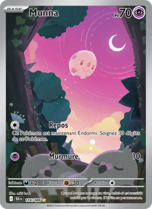 Carte Pokémon 116/086 – Foudre Noire