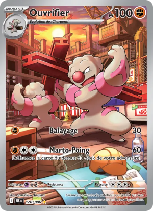 Carte Pokémon Ouvrifier 126/086 – Foudre Noire
