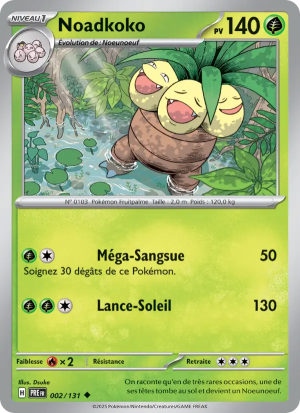 Carte Pokémon Noadkoko 002/131 – Évolutions Prismatiques