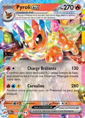Carte Pokémon 014/131 – Évolutions Prismatiques