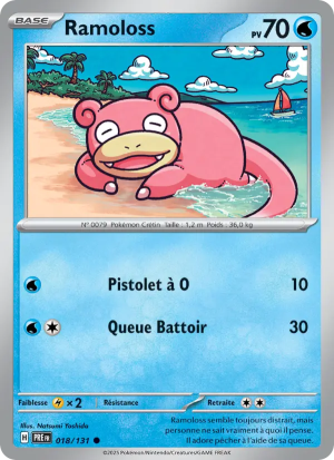 Carte Pokémon Ramoloss 018/131 – Évolutions Prismatiques