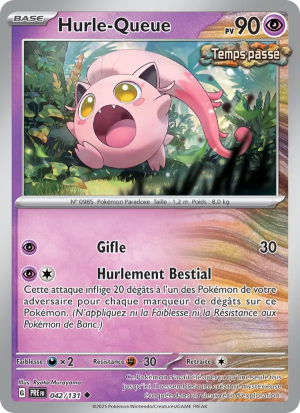 Carte Pokémon Hurle-Queue 042/131 – Évolutions Prismatiques