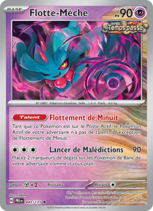 Carte Pokémon Flotte-Mèche 043/131 – Évolutions Prismatiques