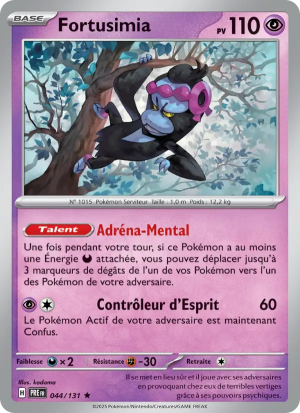 Carte Pokémon Fortusimia 044/131 – Évolutions Prismatiques