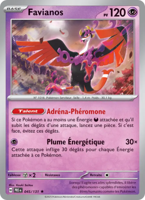 Carte Pokémon Favianos 045/131 – Évolutions Prismatiques