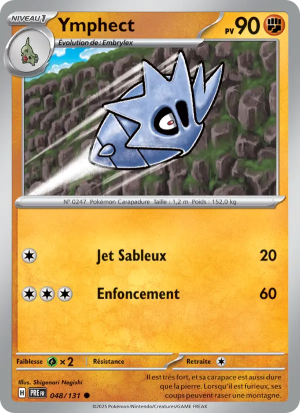 Carte Pokémon Ymphect 048/131 – Évolutions Prismatiques