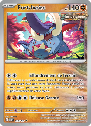 Carte Pokémon Fort-Ivoire 055/131 – Évolutions Prismatiques