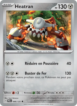 Carte Pokémon Heatran 068/131 – Évolutions Prismatiques