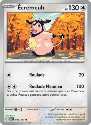Carte Pokémon Écrémeuh 081/131 – Évolutions Prismatiques