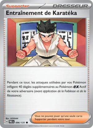 Carte Pokémon Entraînement de Karatéka 096/131 – Évolutions Prismatiques