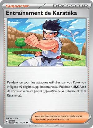 Carte Pokémon Entraînement de Karatéka 097/131 – Évolutions Prismatiques