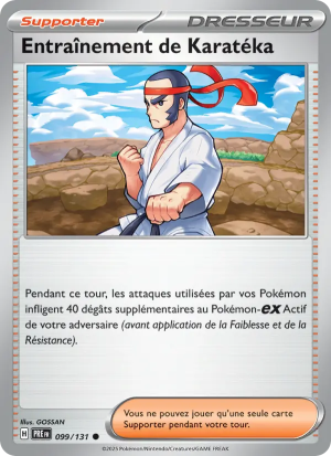 Carte Pokémon Entraînement de Karatéka 099/131 – Évolutions Prismatiques
