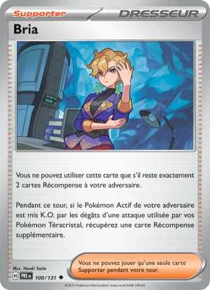 Carte Pokémon Bria 100/131 – Évolutions Prismatiques