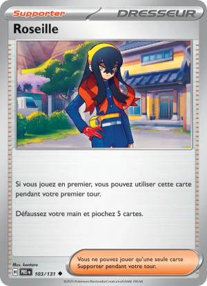 Carte Pokémon Roseille 103/131 – Évolutions Prismatiques