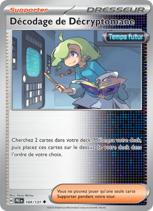 Carte Pokémon Décodage de Décryptomane 104/131 – Évolutions Prismatiques