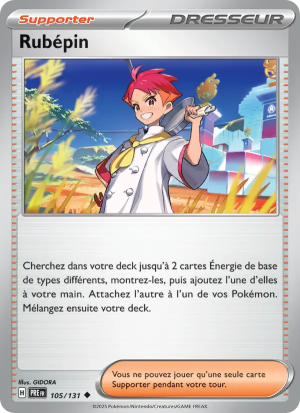 Carte Pokémon Rubépin 105/131 – Évolutions Prismatiques