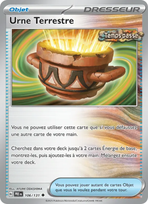 Carte Pokémon Urne Terrestre 106/131 – Évolutions Prismatiques