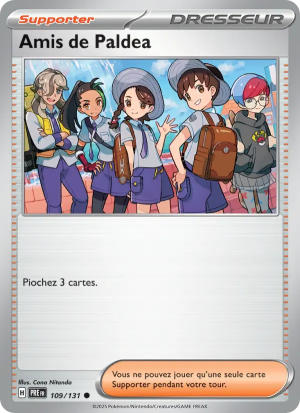 Carte Pokémon Amis de Paldea 109/131 – Évolutions Prismatiques