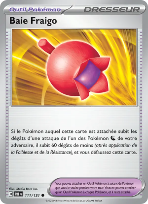 Carte Pokémon Baie Fraigo 111/131 – Évolutions Prismatiques