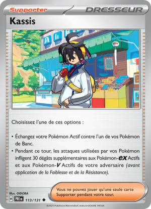 Carte Pokémon Kassis 113/131 – Évolutions Prismatiques