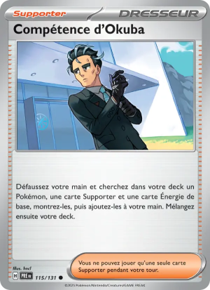 Carte Pokémon Compétence d'Okuba 115/131 – Évolutions Prismatiques