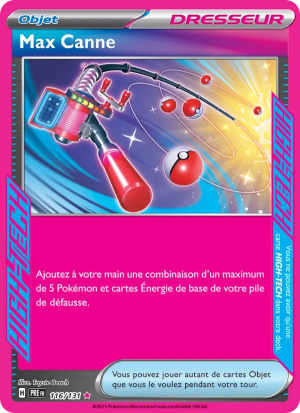 Carte Pokémon Max Canne 116/131 – Évolutions Prismatiques