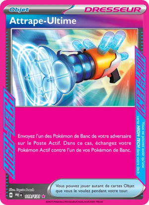 Carte Pokémon Attrape-Ultime 119/131 – Évolutions Prismatiques